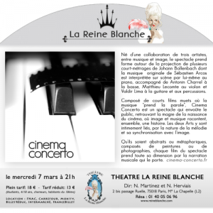 CinemaConcerto-ReineBlanche-7mars CinemaConcerto-ReineBlanche-7mars